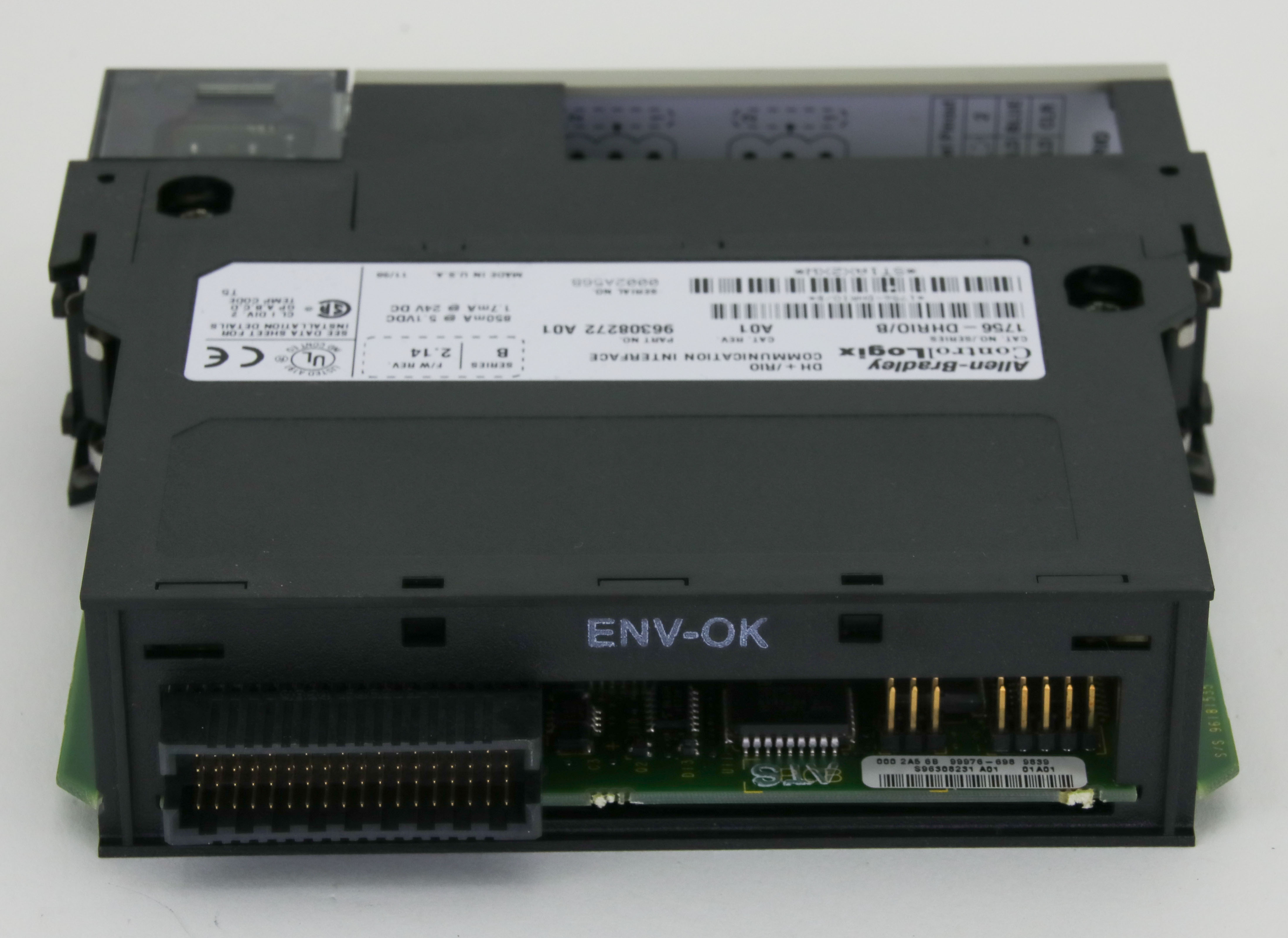 【an】 11555 ALLEN-BRADLEY CONTROLLOGIX DH+/RIO, 96308272 A01 1756-DHRIO
